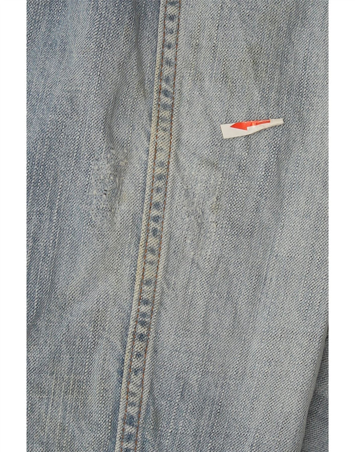 Ανδρικό τζιν μπουφάν Wrangler UK 44 2XL Μπλε βαμβακερό