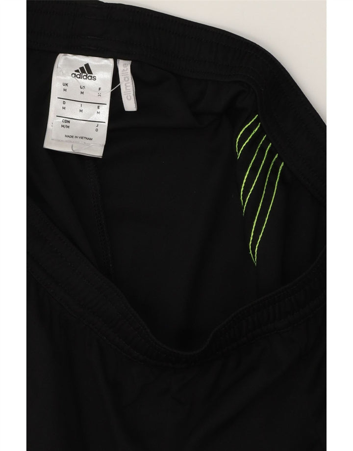 Ανδρικό αθλητικό σορτς ADIDAS Climalite, μεσαίο μαύρο χρώμα, πολυεστέρας