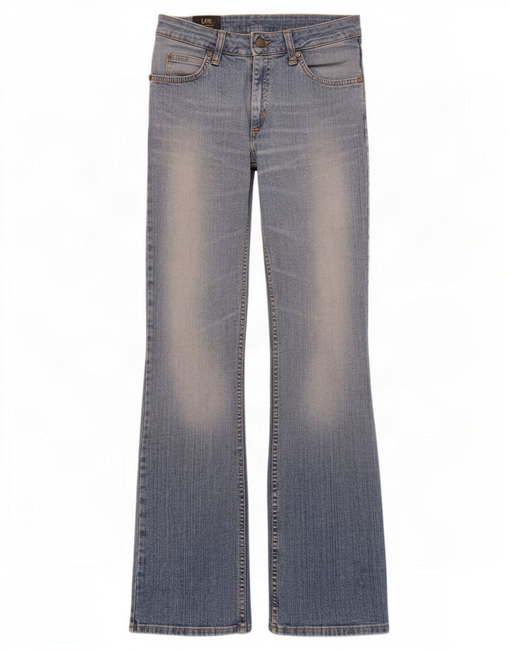 Lee Womens Cameron Bootcut Jeans W28 L33 Μπλε βαμβακερό