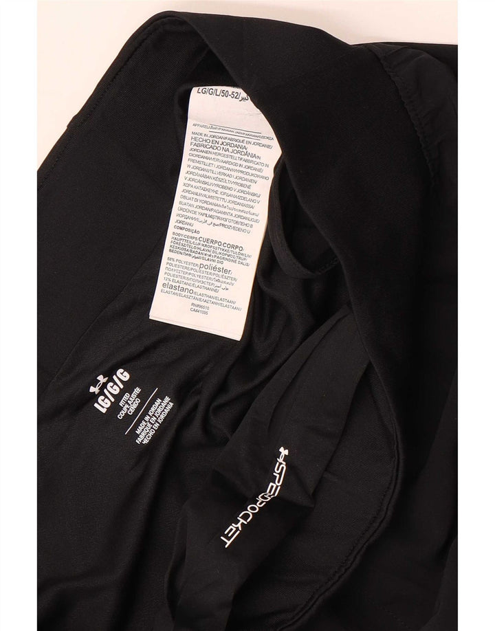 Ανδρικό αθλητικό σορτς Under Armour μεγάλο μαύρο πολυεστέρα