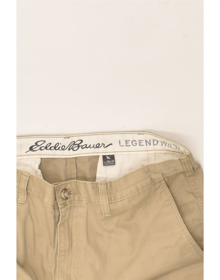 EDDIE BAUER Mens Straight Chino Trousers W32 L29  Grey | Vintage Eddie Bauer | Thrift | Second-Hand Eddie Bauer | Used Clothing | Messina Hembry 