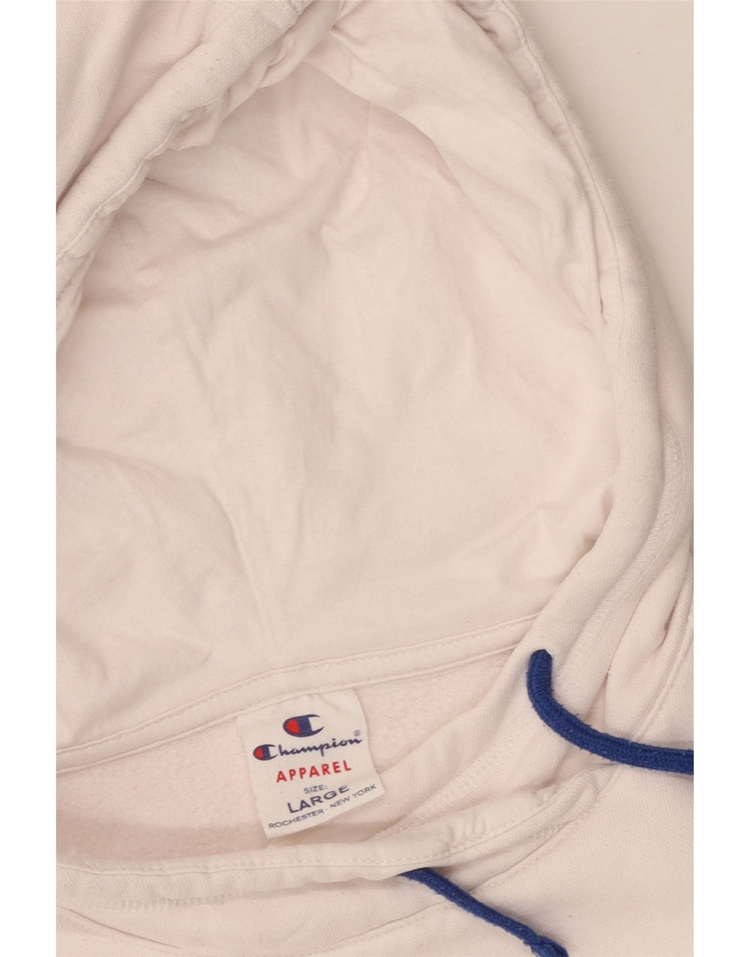 CHAMPION Γραφικό κουκούλα για κορίτσια 11-12 ετών μεγάλο λευκό βαμβακερό