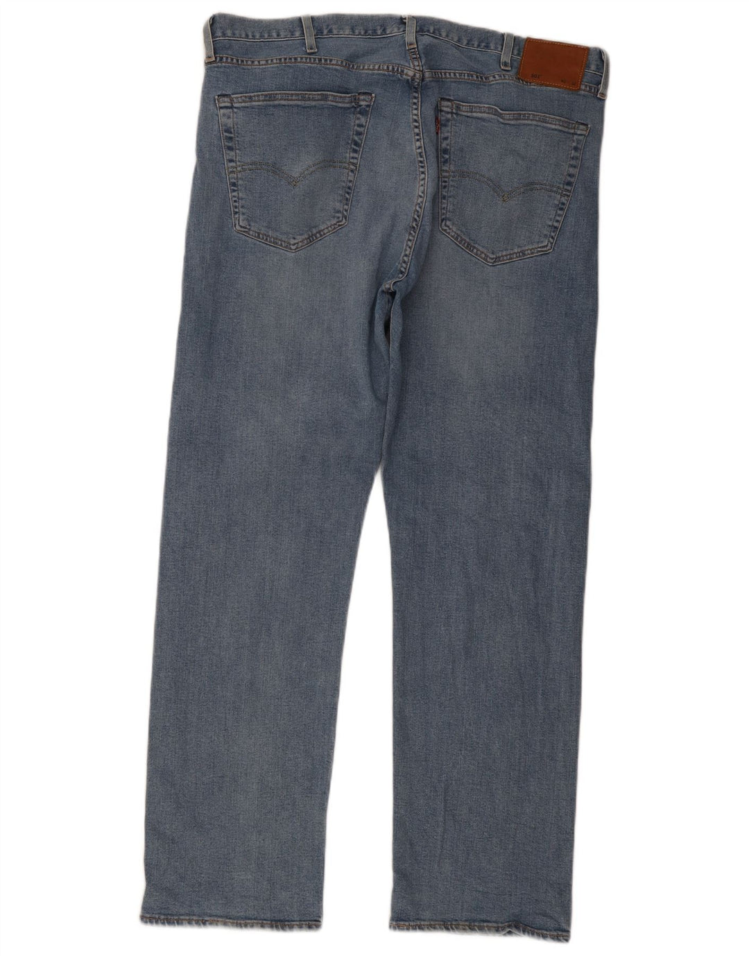 Levi's Mens 501 Straight Jeans W40 L32 Blue Cotton