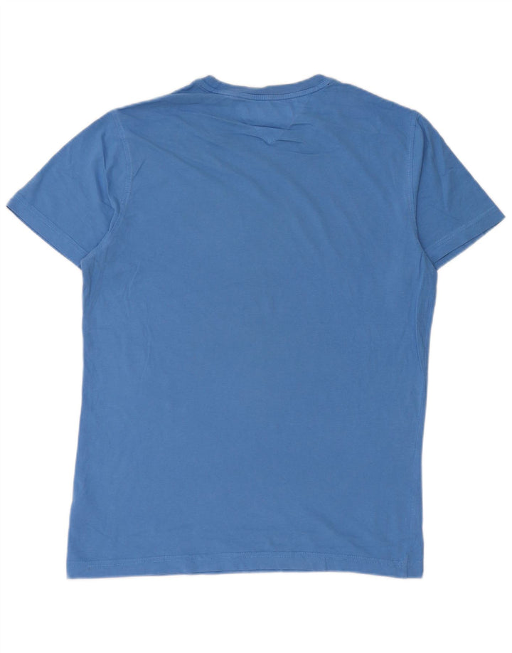Ανδρικό T-Shirt Tommy Hilfiger Top από μεσαίο μπλε βαμβακερό