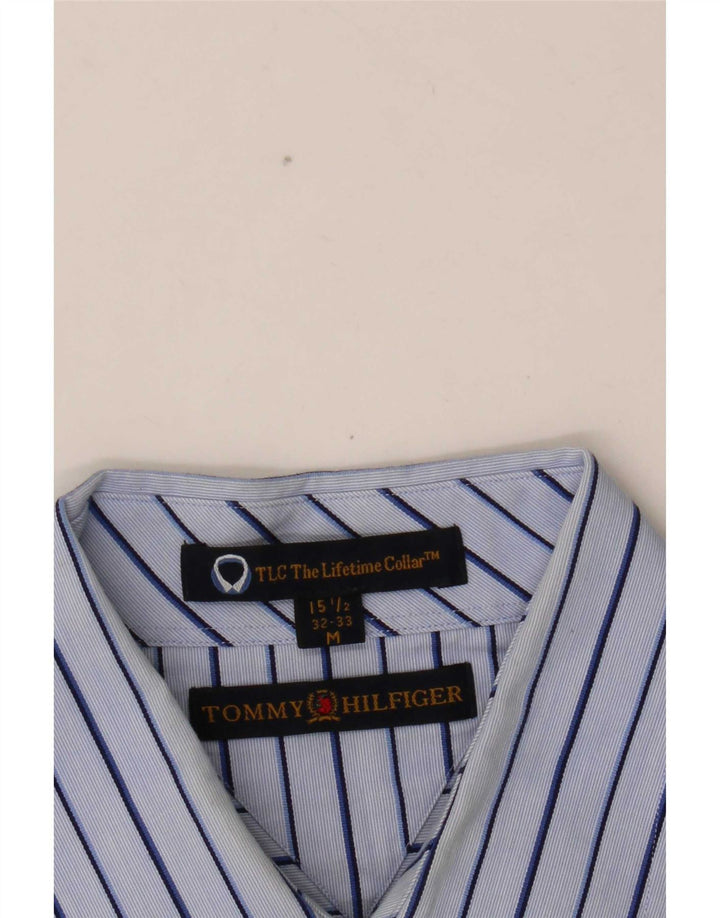 Ανδρικό πουκάμισο Tommy Hilfiger Size 15 1/2 Medium Blue ριγέ