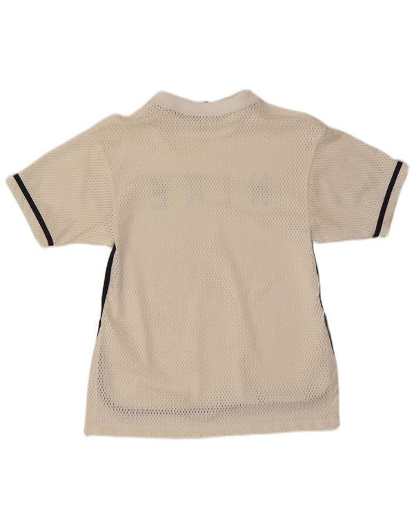 Ανδρικό γραφικό μπλουζάκι Nike Small White Polyester Sports