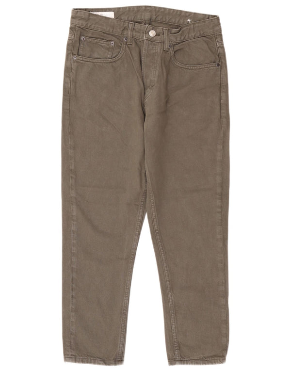 Zara Ανδρικό Cropped Jeans EU 40 Medium W31 L26 Grey