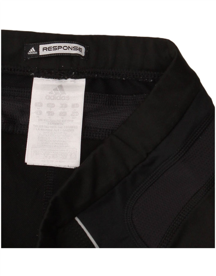 Adidas Γυναικεία Κάπρι Κολάν UK 10 Small Black Polyester