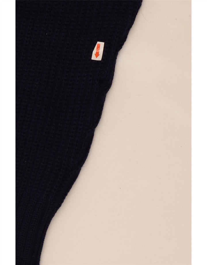 Ανδρικό πουλόβερ Tino Cosma Ζακέτα Large Navy Blue