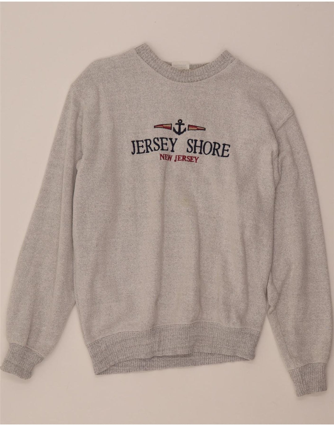 ESY SURF CO. Ανδρικό γραφικό φούτερ Jumper Medium Grey Cotton