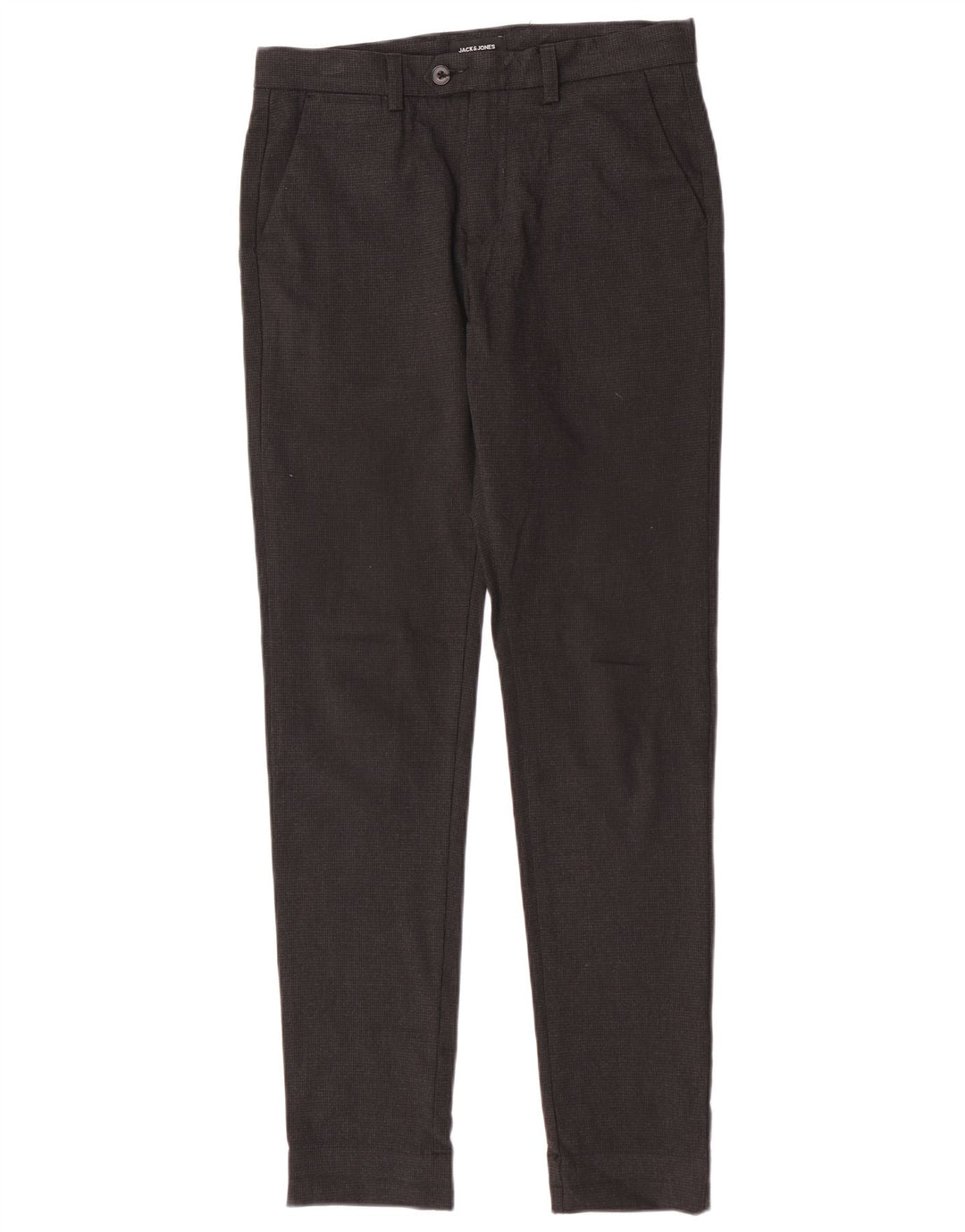 Ανδρικό παντελόνι Jack & Jones Slim Suit W30 L32 Grey Houndstooth Πολυεστέρας