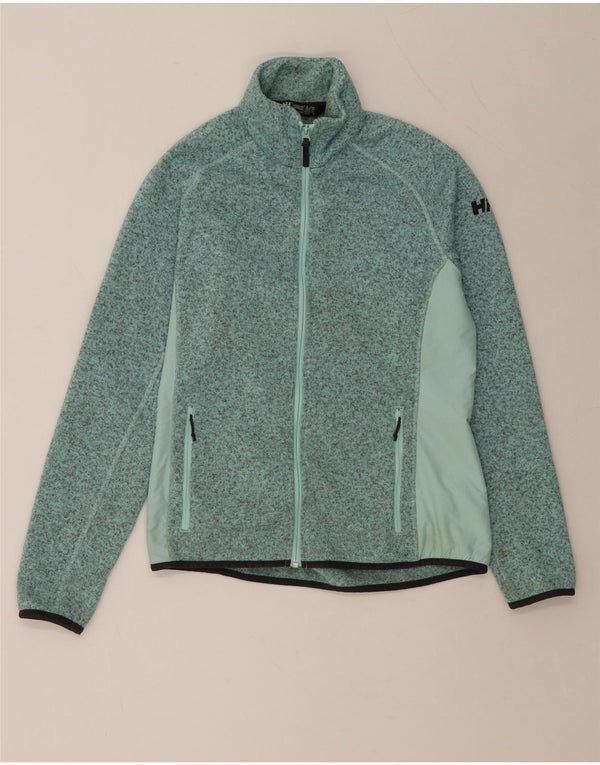 HELLY HANSEN Γυναικεία αθλητική φόρμα Top Jacket UK 14 Large Green Colourblock