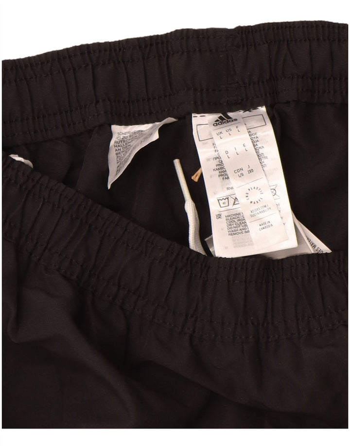 Ανδρική αθλητική φόρμα Adidas Aeroready Παντελόνι μεγάλο μαύρο πολυεστέρα