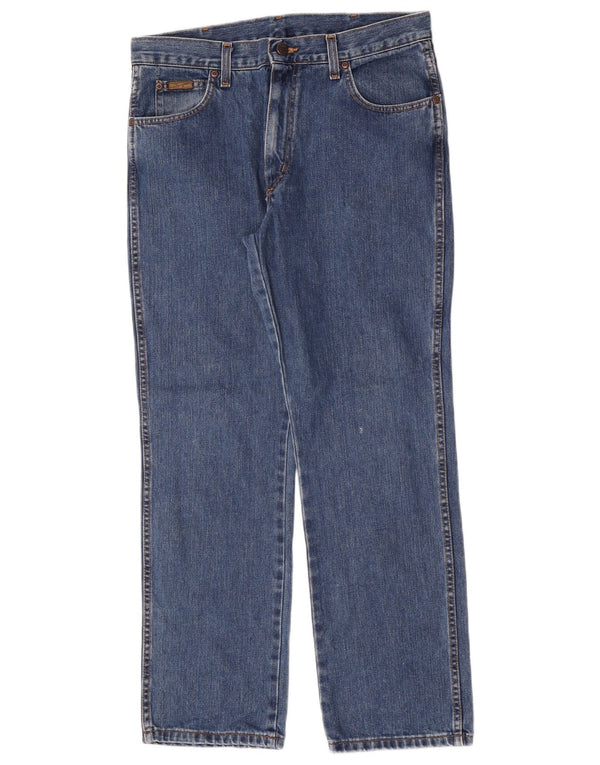 Wrangler Ανδρικό Texas Straight Jeans W34 L30 Μπλε βαμβακερό