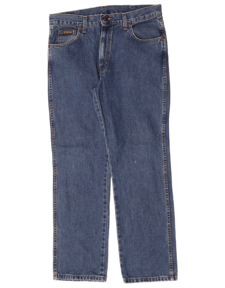 Wrangler Ανδρικό Texas Straight Jeans W34 L30 Μπλε βαμβακερό