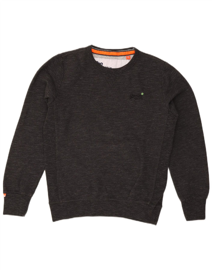 Ανδρικό φούτερ Superdry Jumper Βαμβακερό μεσαίο γκρι