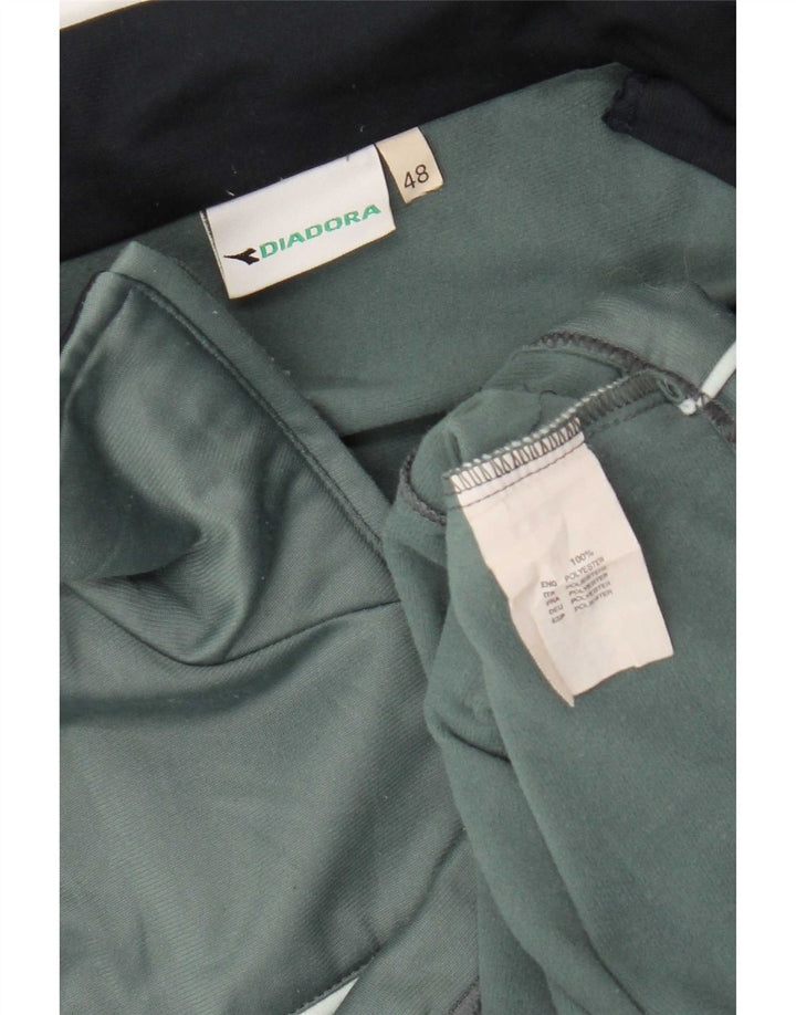 Ανδρική φόρμα Diadora Top Jacket IT 48 Medium Green Colourblock Polyester