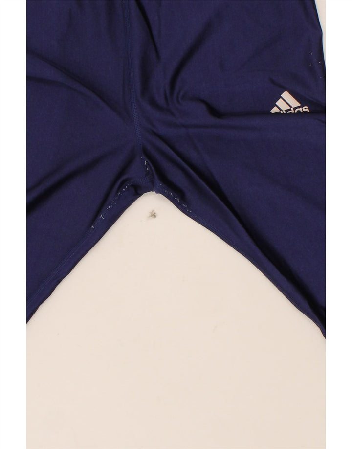 ADIDAS Mens Tracksuit Trousers UK 40/42 Medium Navy Blue Polyamide Vintage Adidas and Second-Hand Adidas from Messina Hembry 