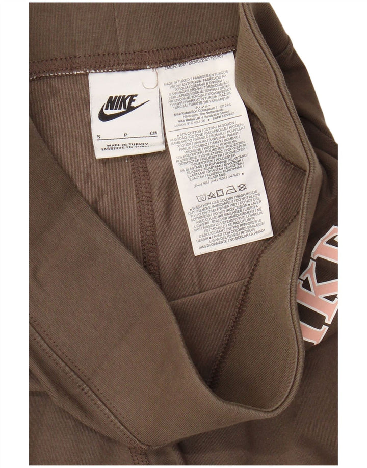 Γυναικεία γραφικά κολάν NIKE UK 10 Small Grey Cotton