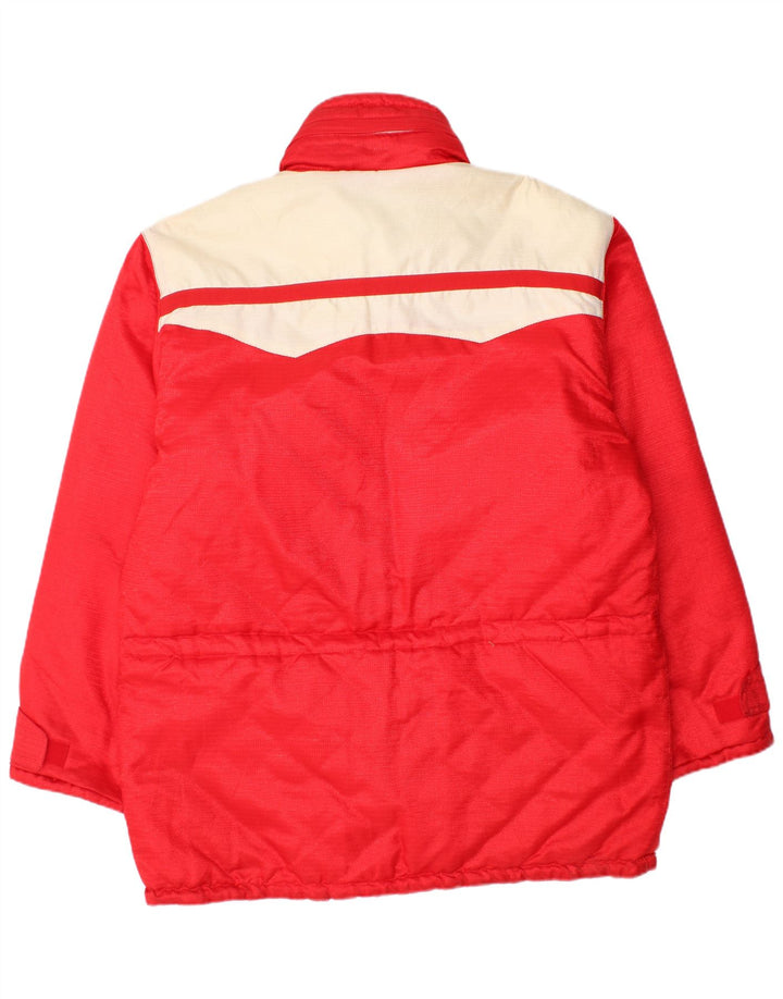 Vintage Ανδρικό παλτό UK 40 Large Red Colourblock