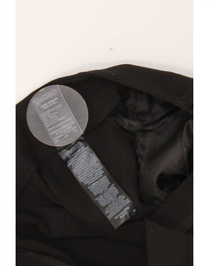 Marks & Spencer Γυναικεία Pencil Φούστα UK 12 Medium W30 Black Polyester