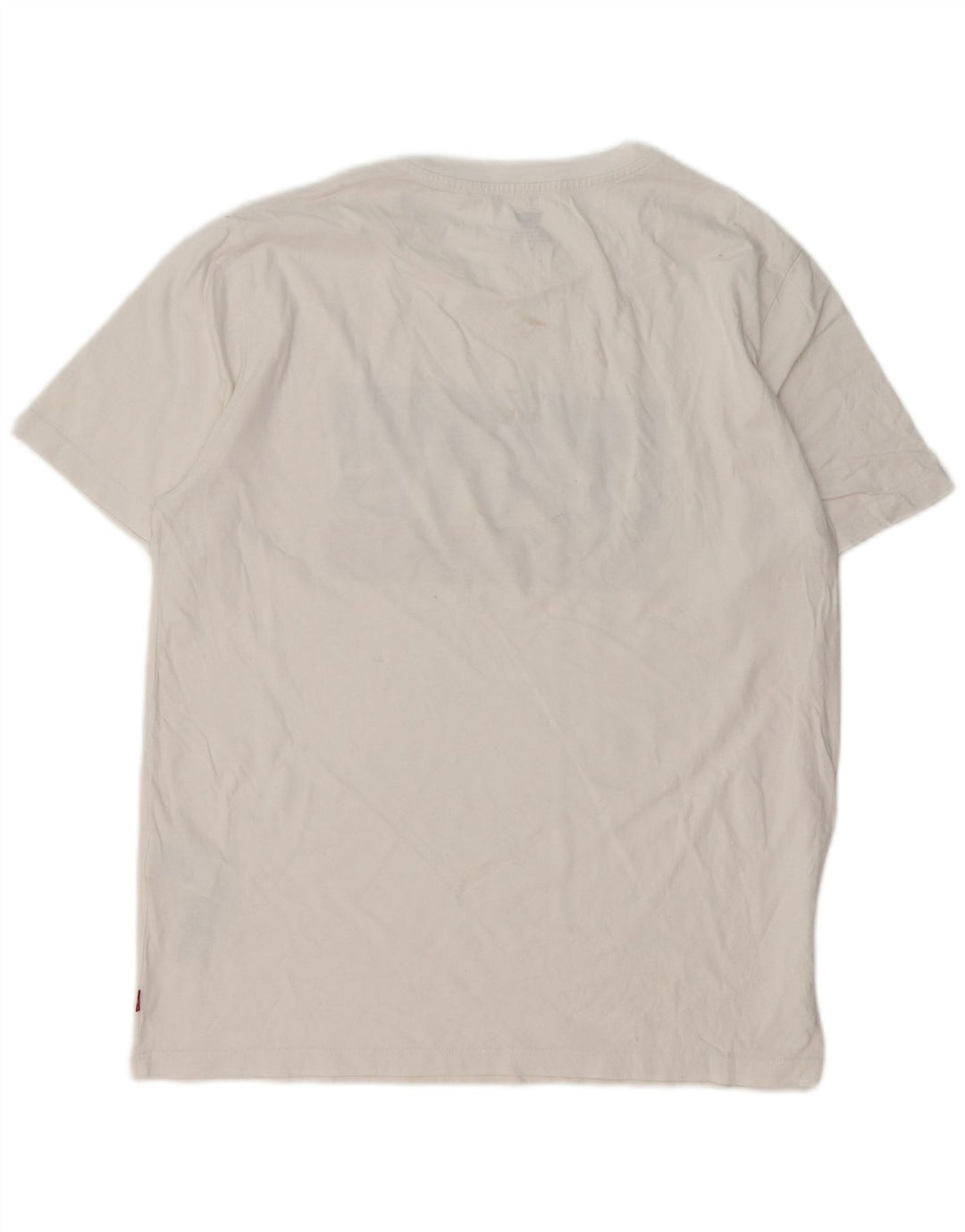 Ανδρικό γραφικό T-Shirt Levi's Top Μεσαίο λευκό βαμβακερό