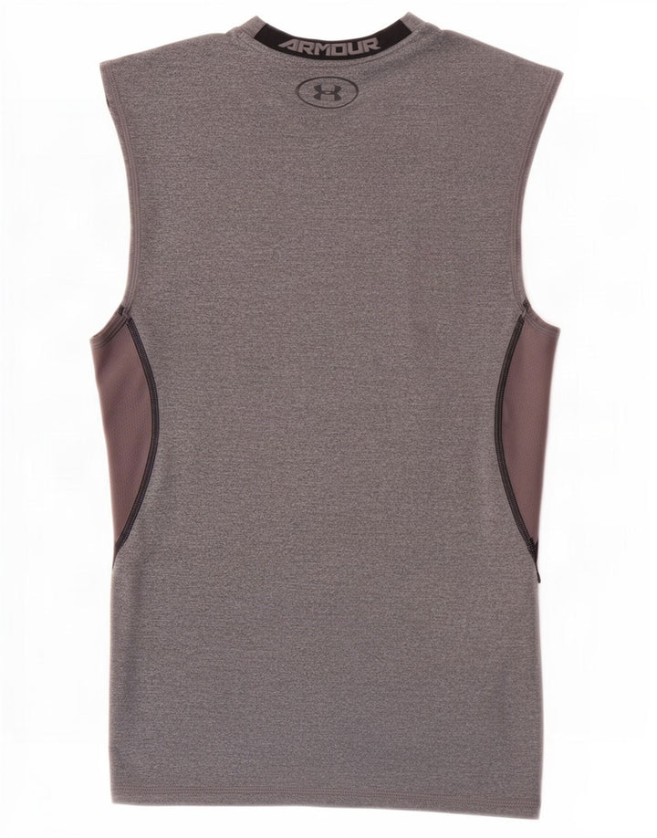 Ανδρικό γιλέκο Heat Gear Under Armour Top Medium Grey Colourblock