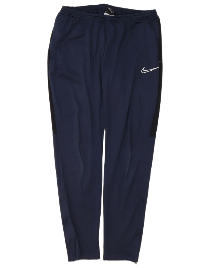 Ανδρικό παντελόνι αθλητικής φόρμας Nike Dri Fit Μεγάλο μπλε ναυτικό πολυεστέρα