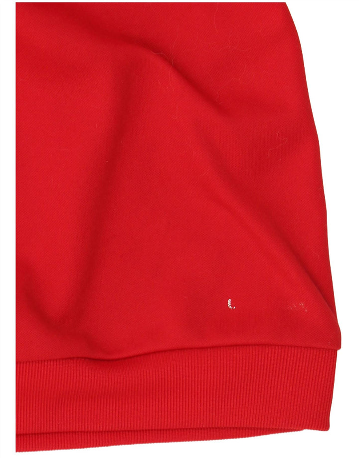 Ανδρικό φούτερ Adidas Jumper UK 38/40 μεσαίο κόκκινο πολυεστέρας