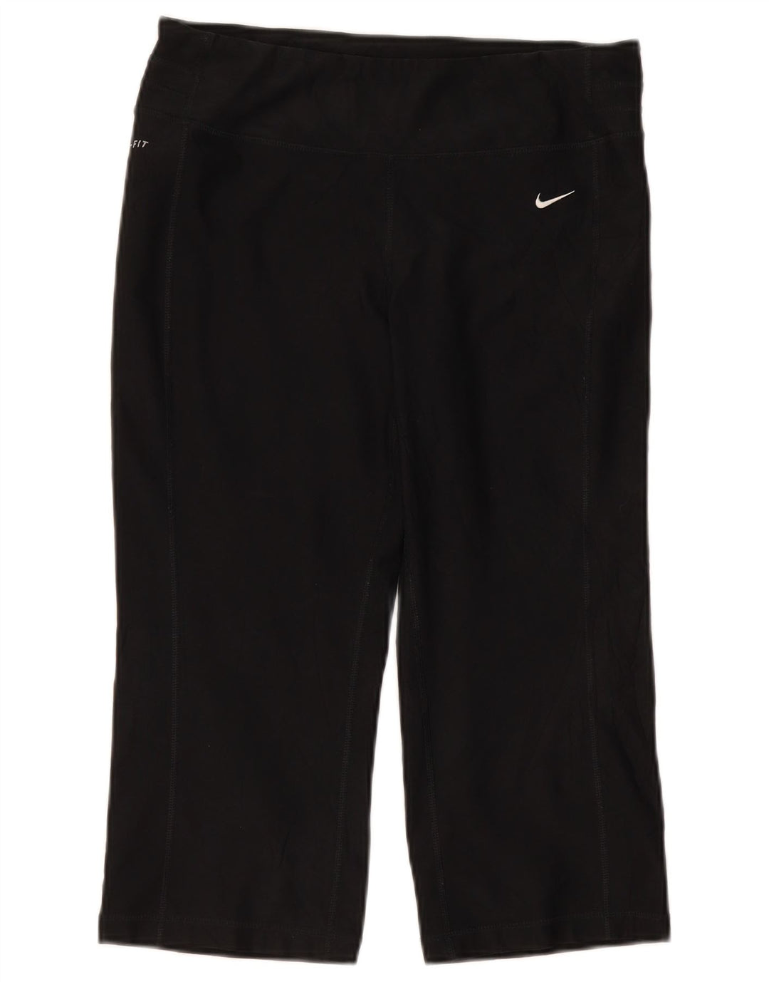 Γυναικείο κολάν Nike Capri Medium W30 L19 Μαύρο Sports από πολυεστέρα