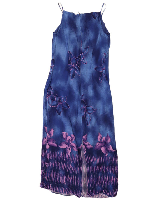 Marks & Spencer Γυναικείο Maxi Sundress UK 4 XS Blue Floral