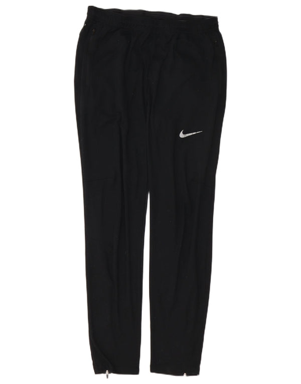 Ανδρικό παντελόνι αθλητικής φόρμας Nike Dri Fit μεγάλο μαύρο πολυεστέρα