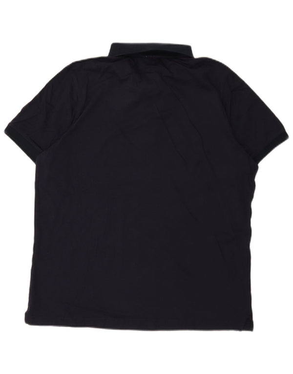 Ανδρικό μπλουζάκι πόλο Hugo Boss XL Navy Blue