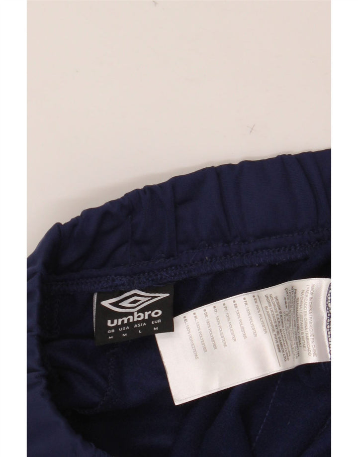 Ανδρική φόρμα γυμναστικής γραφική UMBRO Παντελόνι μεσαίου ναυτικού μπλε πολυεστέρα
