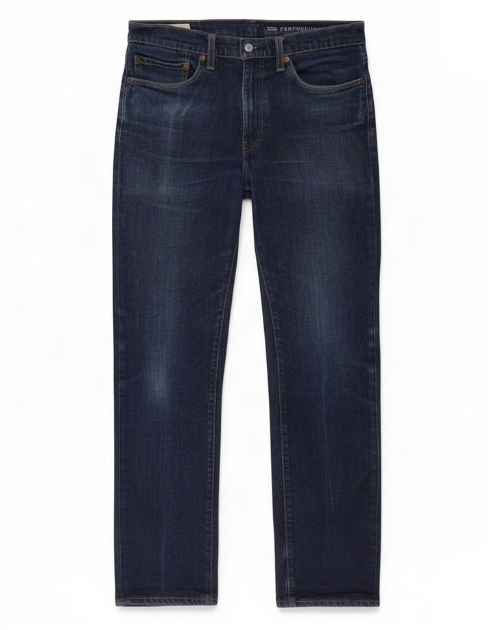 Levi's Mens 511 Slim Jeans W34 L32 Navy Blue Cotton