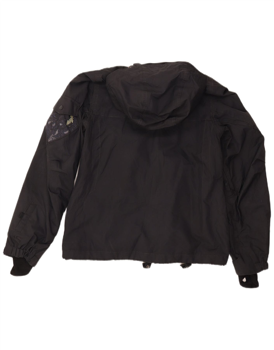 Ανδρικό μπουφάν με κουκούλα O'Neill UK 40 μεγάλο μαύρο πολυεστέρα