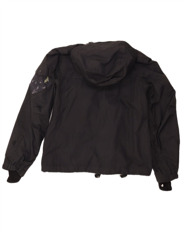 Ανδρικό μπουφάν με κουκούλα O'Neill UK 40 μεγάλο μαύρο πολυεστέρα