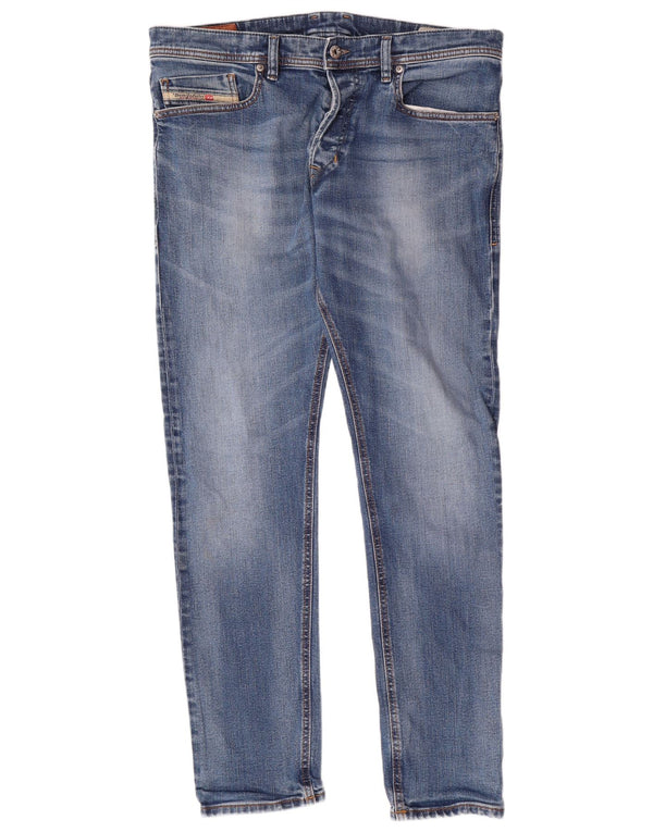 DIESEL Ανδρικό Tepphar Carrot Slim Jeans W34 L32 Μπλε βαμβακερό
