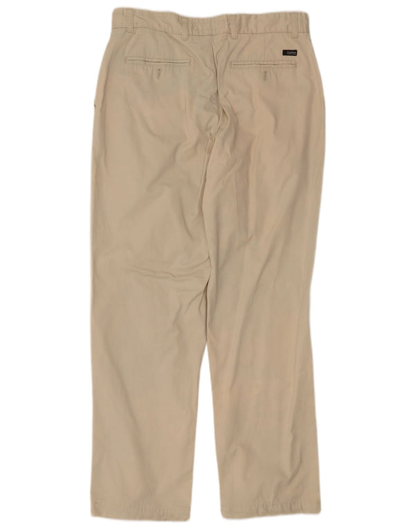 Zara Ανδρικό ίσιο παντελόνι Chino EU 42 Large W32 L30 Beige