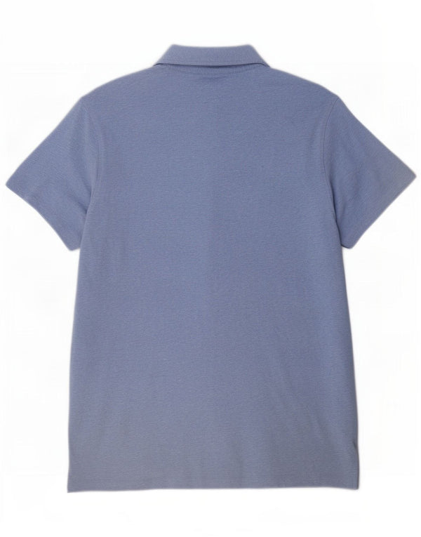 Tommy Hilfiger Ανδρικό πουκάμισο Polo Slim Fit, μεγάλο μπλε βαμβακερό
