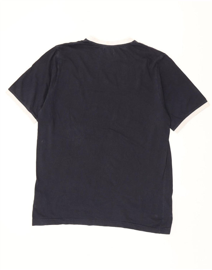 Ανδρικό T-Shirt KAPPA Top Large Navy Blue από βαμβάκι