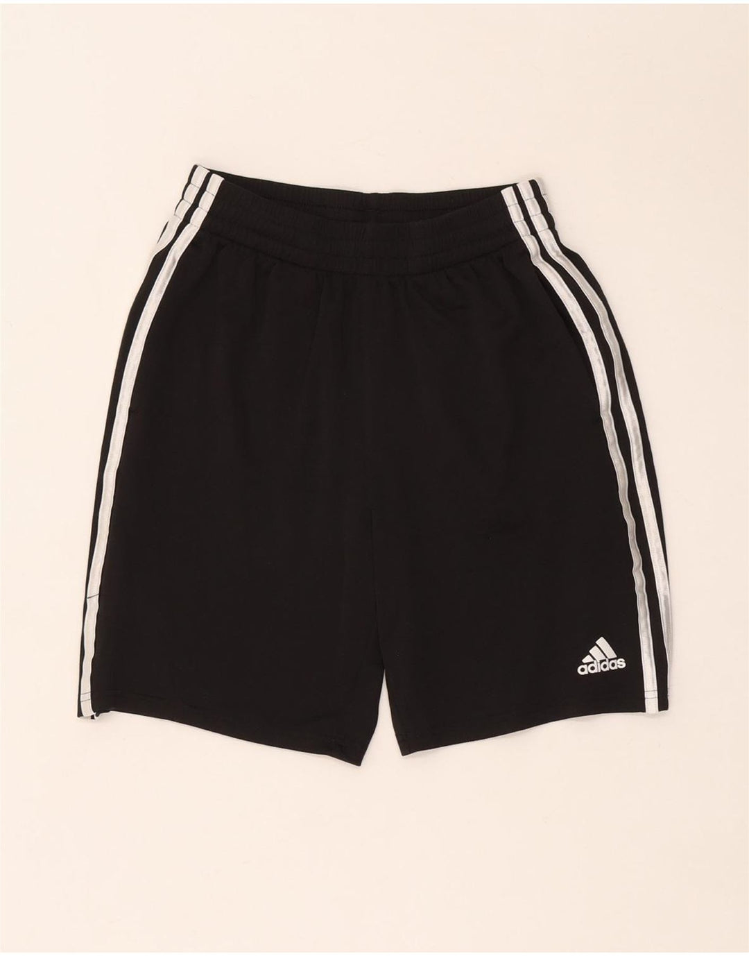 Adidas Boys Sport σορτς 12-13 ετών μεγάλο μαύρο πολυεστέρα