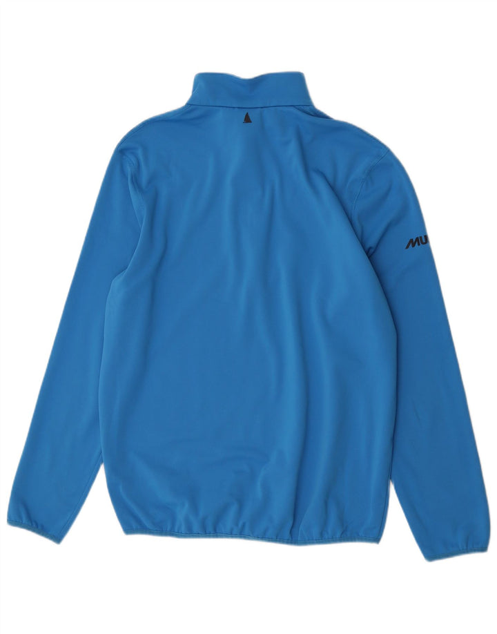 Ανδρικό φούτερ Musto με φερμουάρ Jumper XL Blue Polyester