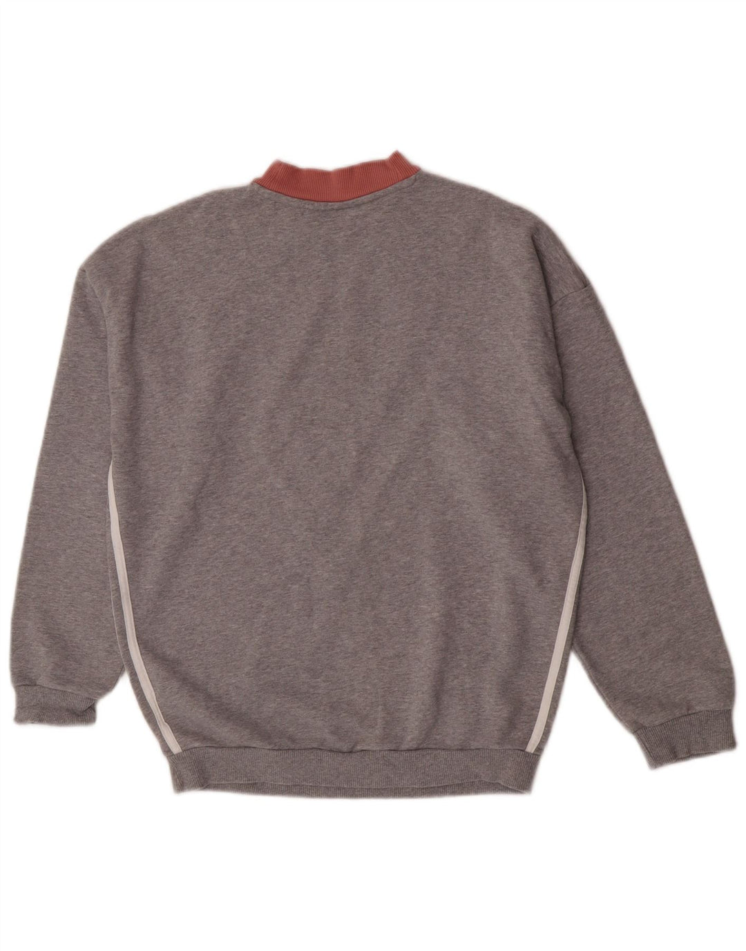 Adidas Γυναικεία φούτερ μεγάλου μεγέθους Jumper UK 10 Small Grey Colourblock