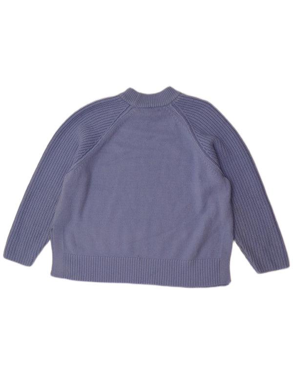 Γυναικείο πουλόβερ Marks & Spencer Loose Fit Crew Neck Jumper UK 18 XL Blue