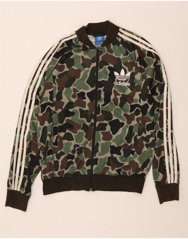 Ανδρική φόρμα Adidas Top Jacket Large Khaki Camouflage Polyester