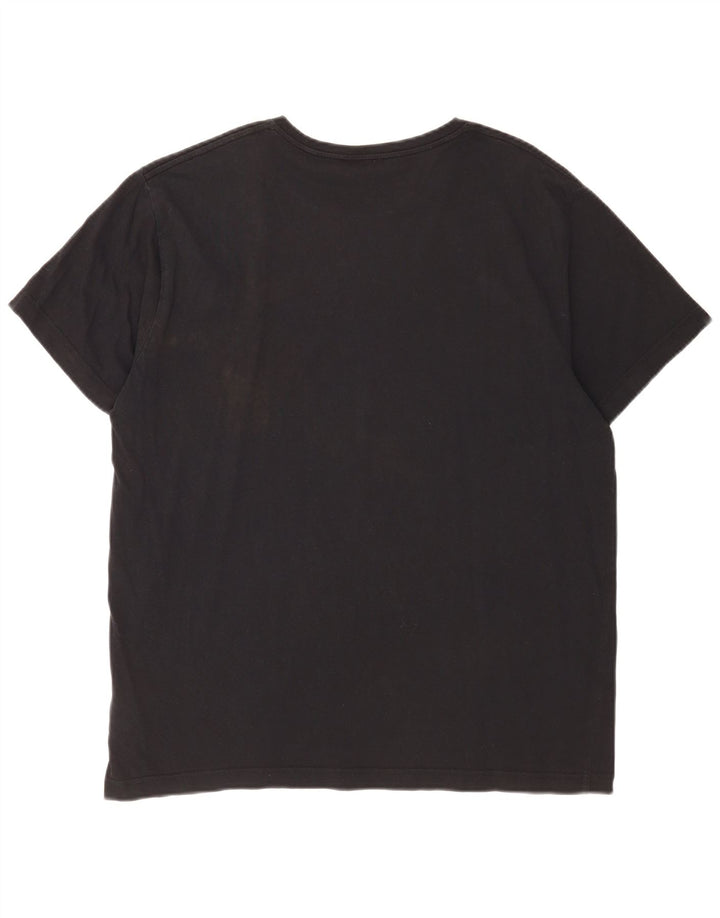 Ανδρικό Gant Graphic T-Shirt Top XL Μαύρο βαμβακερό