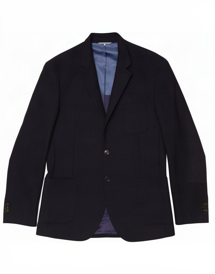 Tommy Hilfiger Ανδρικό σακάκι 2 κουμπιών Blazer IT 48 Medium Navy Blue Wool