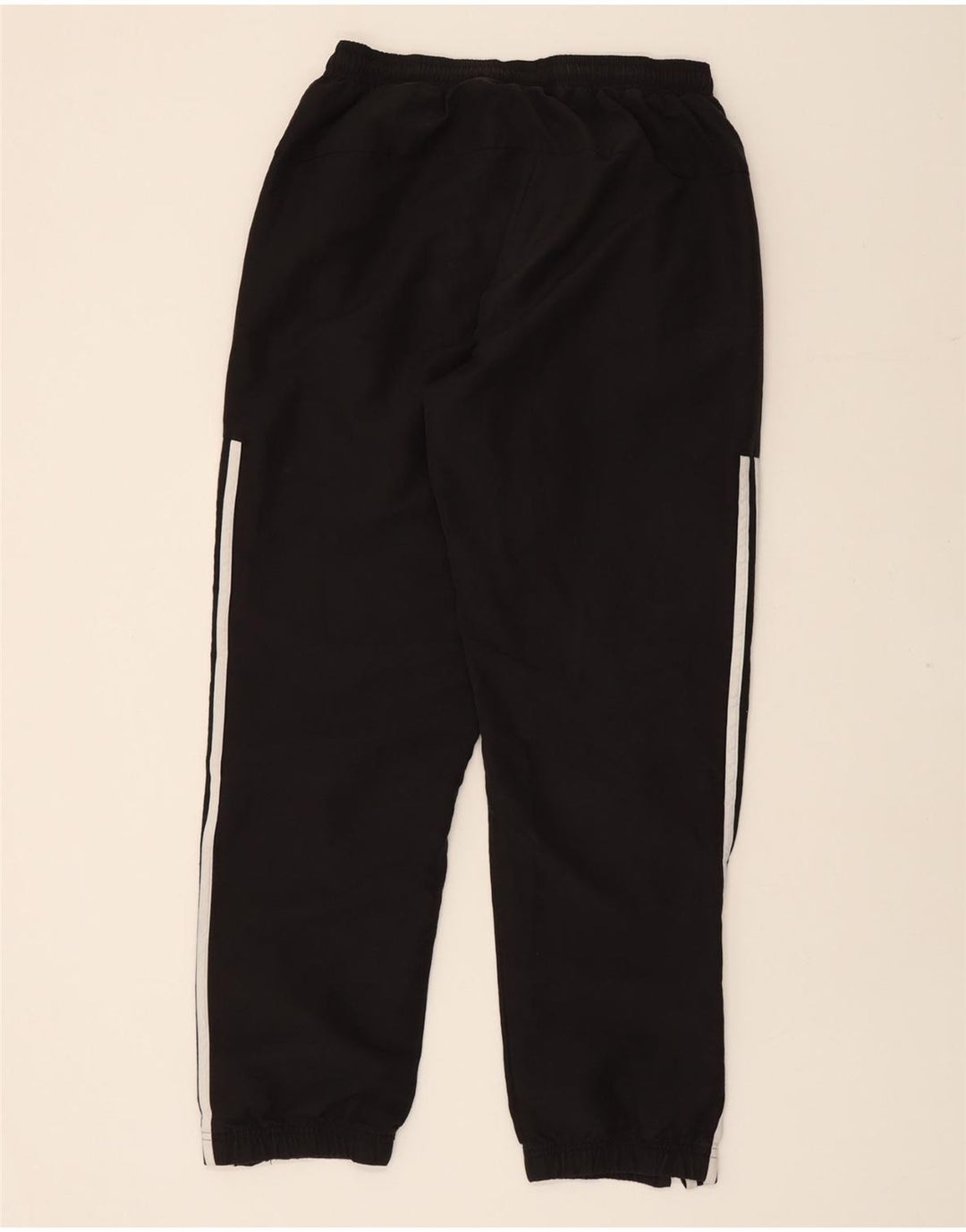 ADIDAS Mens Tracksuit Trousers Joggers Medium  Black Polyester