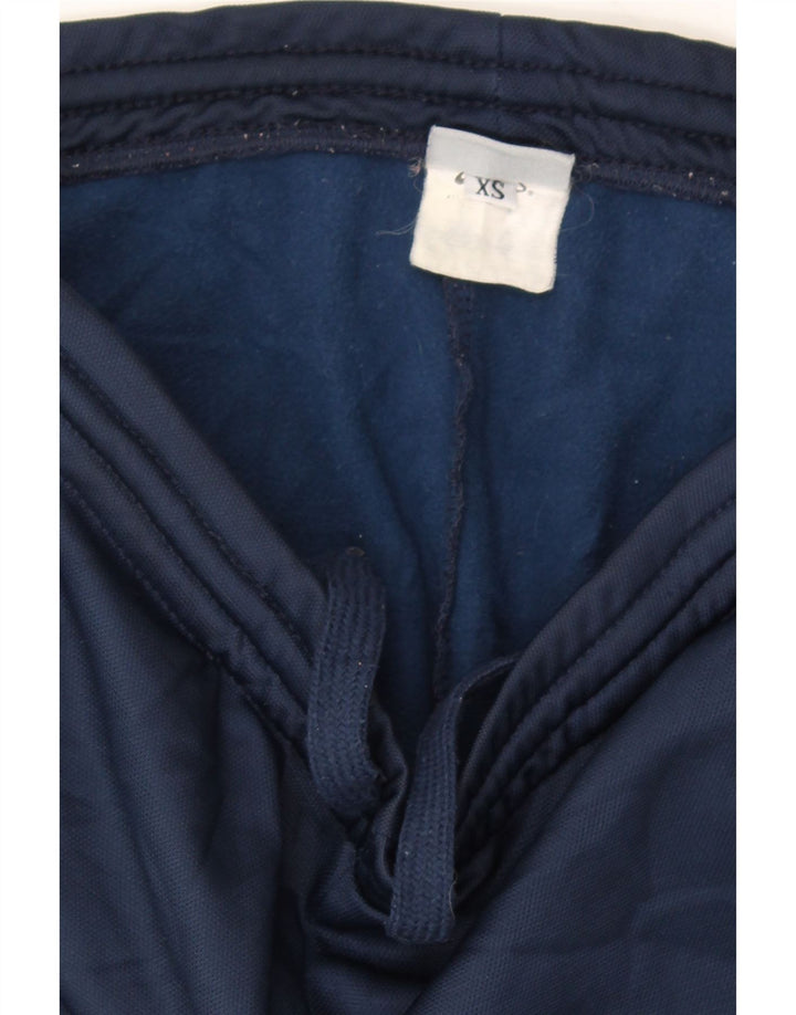 ASICS Mens Tracksuit Trousers XS  Navy Blue Vintage Asics and Second-Hand Asics from Messina Hembry 